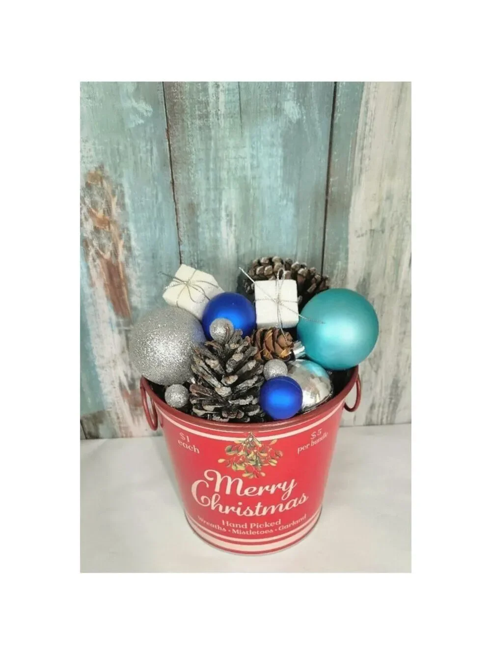 Ashland Christmas Decorative Centerpiece Container